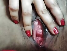 Bodacious Indian female is toying with her cootchie in front of the camera and luving it