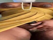 Indian gal is massaging her ideally smooth-shaven coochie on webcam, because she would like to jism