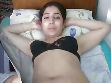 Arab girl. Several arabic musics