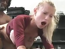 Dark monster cock drilled sweet Rubia