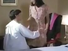 Nice vintage brunette mature mom gets anal fucked