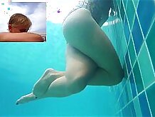 Dirty talk public poll underwater masturbation thigh squeezing real Orgasmo