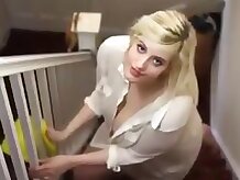 Big natural tits British amateur milf down blouse JOI (Istrucciones Para Pajearse)