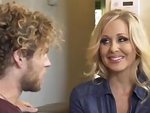 Mature MILF mom Julia Ann fucks a much younger guy