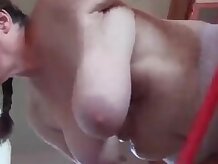 Hot chubby grannies with big tits and asses give their old pussy a workout in this Compilación