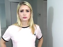 PropertySex - Hot teen rubia petite folla a su compañera de cuarto