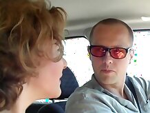 pelirroja por sexo en la naturaleza