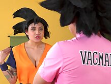 Dragon Ball Z parodia porno: "Dragon Boob Z"