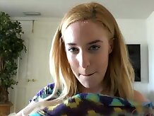 Encanta cuando Bonnie Grey da tu pene una mierda n buen chupar